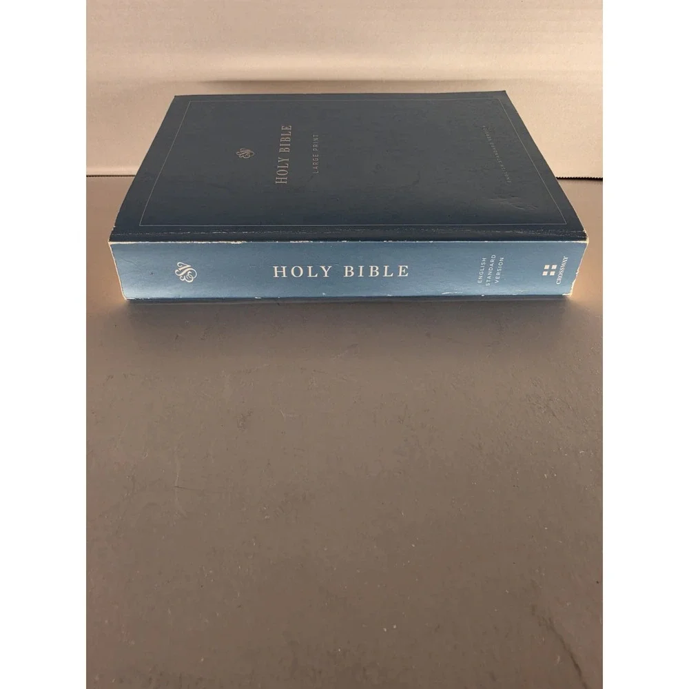 ESV Economy Bible Large Print Crossway English Standard Version Paperback 2017